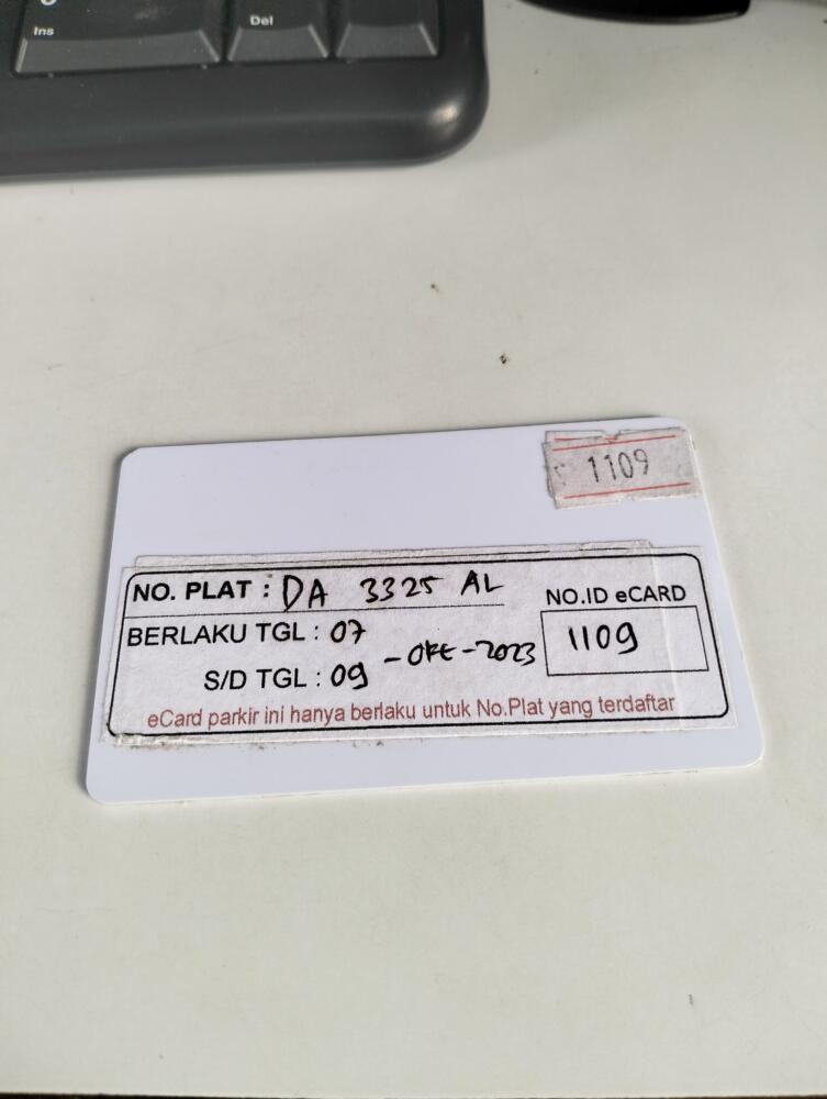 KARTU KEMBALI 1109