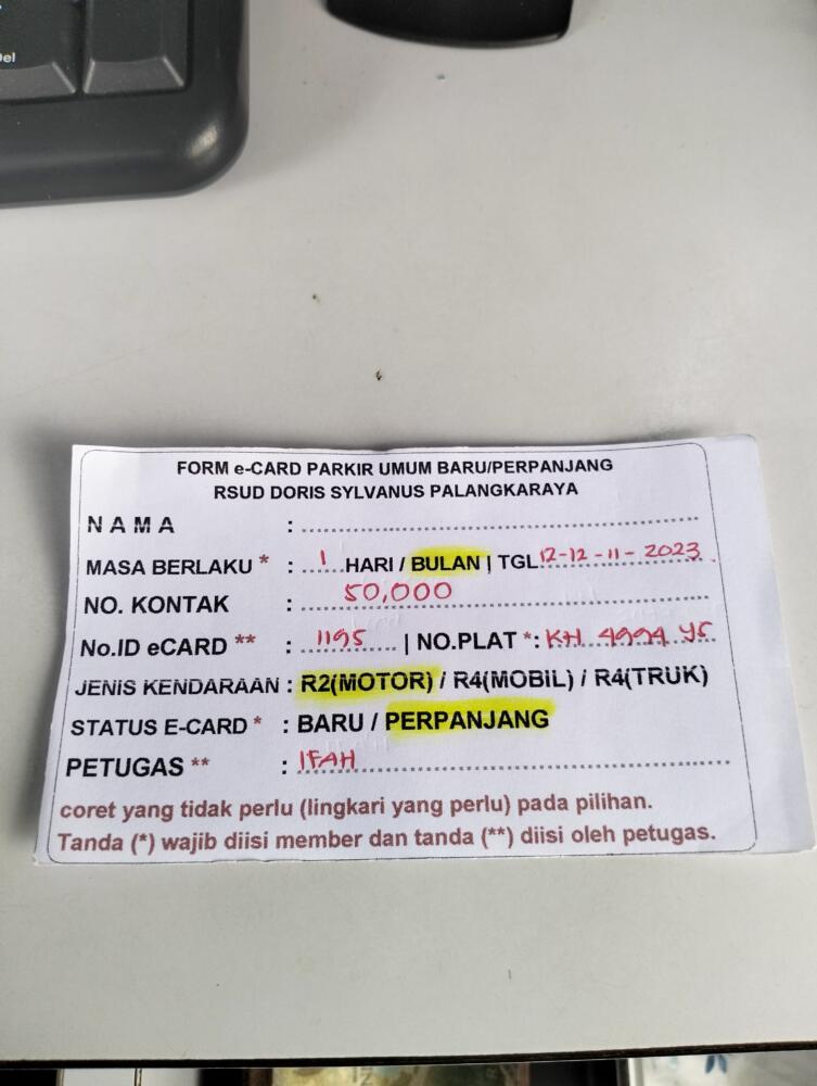 PERPANJANG MEMBER 1195