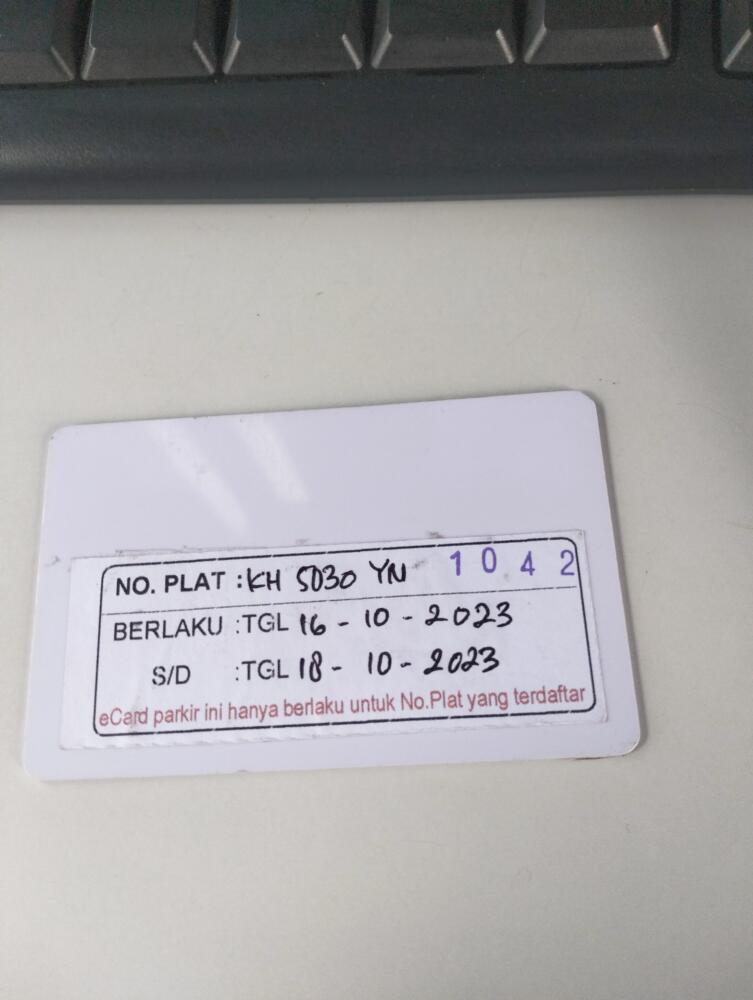 KARTU KEMBALI 1042