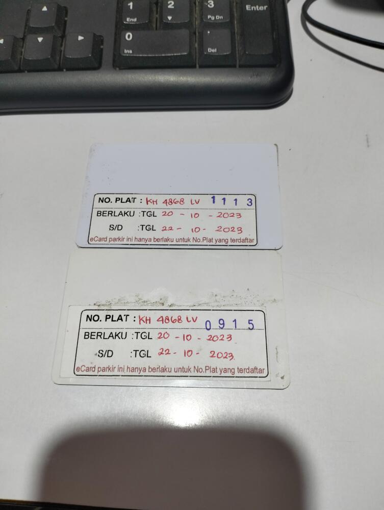 KARTU KEMBALI 1113 , 915