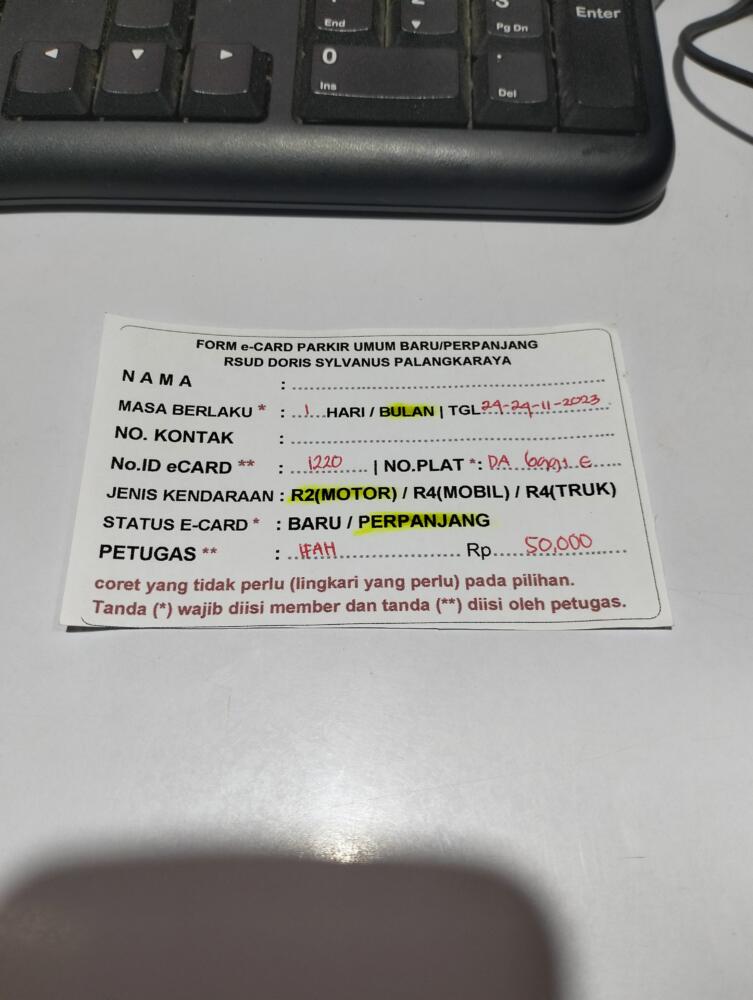 PERPANJANG MEMBER 1220