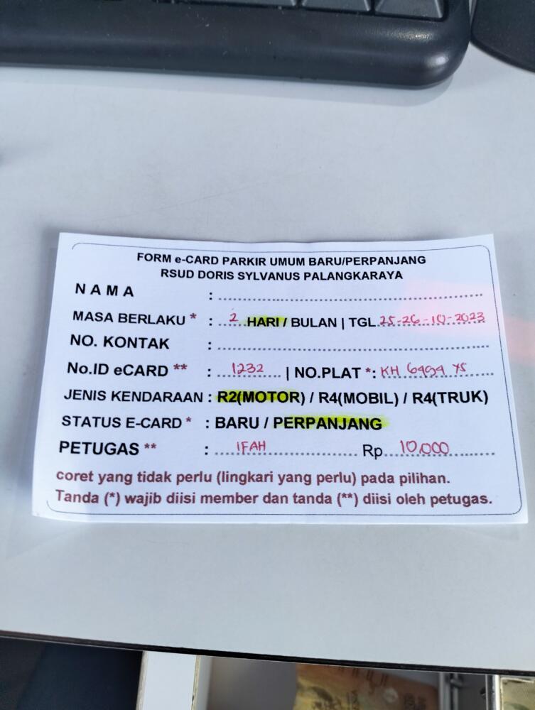 PERPANJANG MEMBER 1232