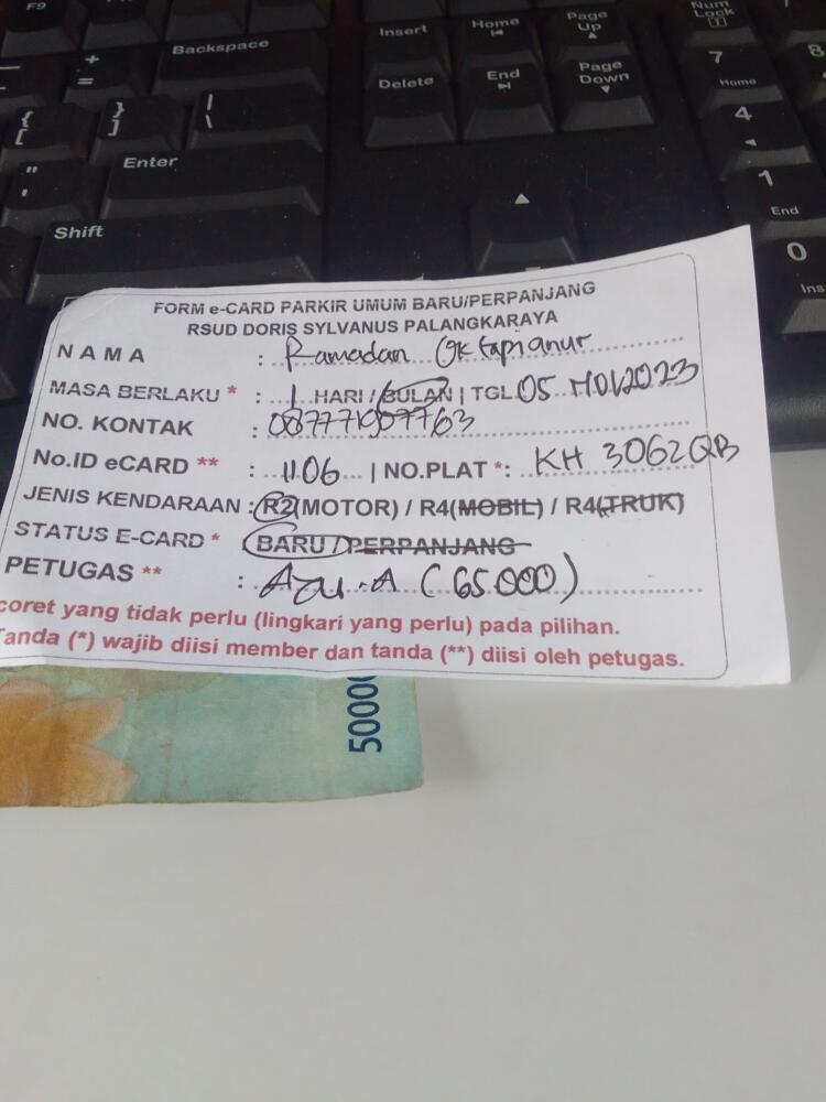 kARTU MEMBER BARU ID:1106