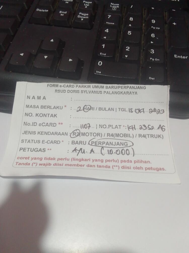 PERPANJANG KARTU ID:1107