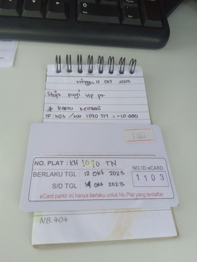 KARTU KEMBALI ID:1103
