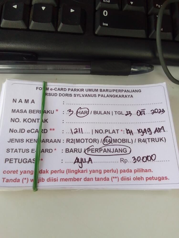 PERPANJANG KARTU ID:1211