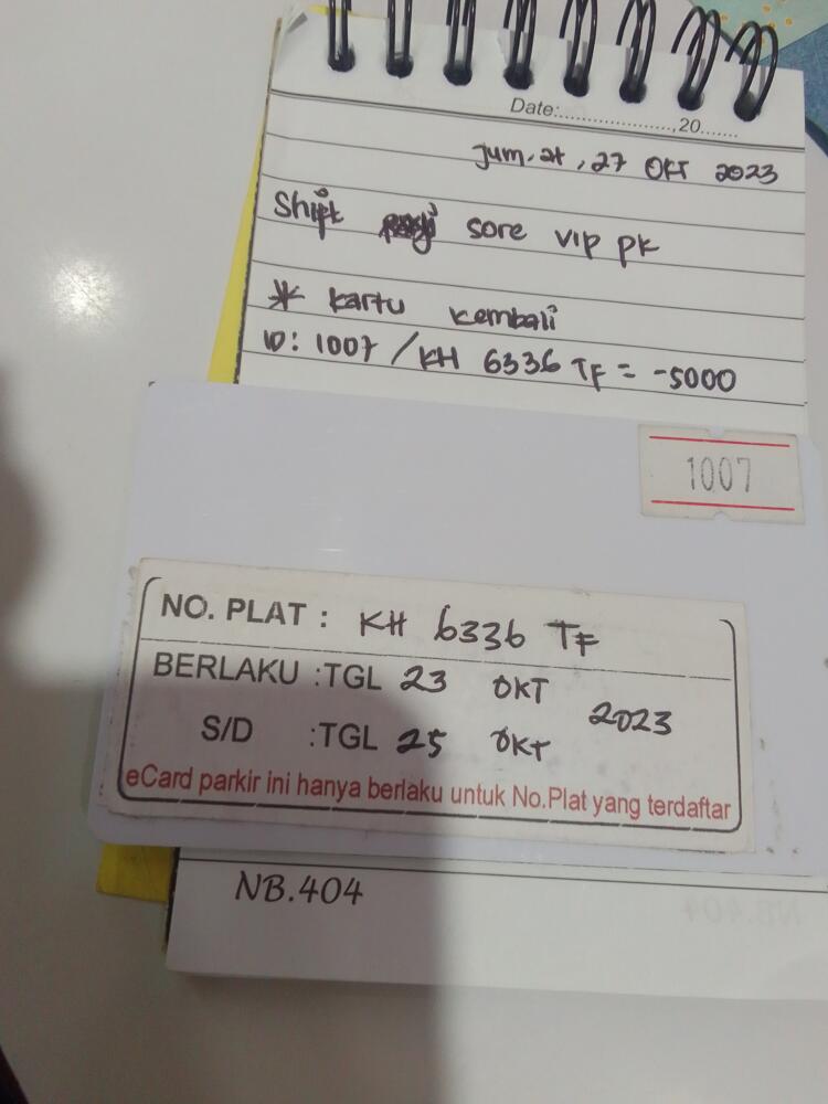 KARTU KEMBALI ID:1007