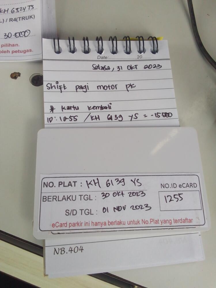 KARTU KEMBALI ID:1255