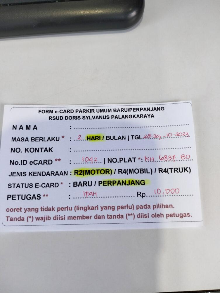 PERPANJANG MEMBER 1042