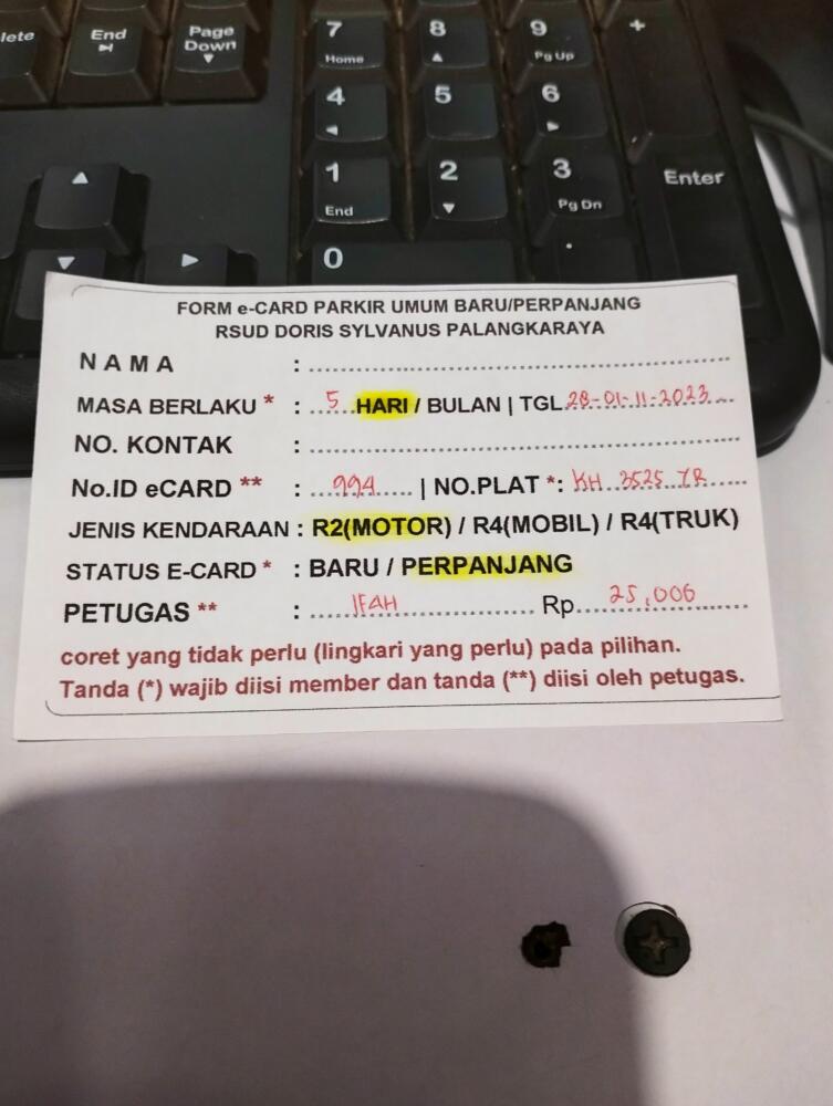 PERPANJANG MEMBER 994