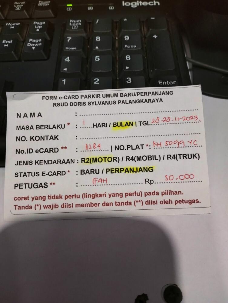 PERPANJANG MEMBER 1284