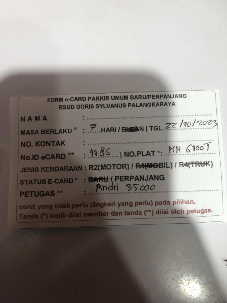 Member perpanjang 7H