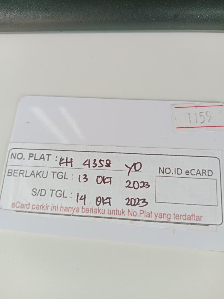 Kartu kembali