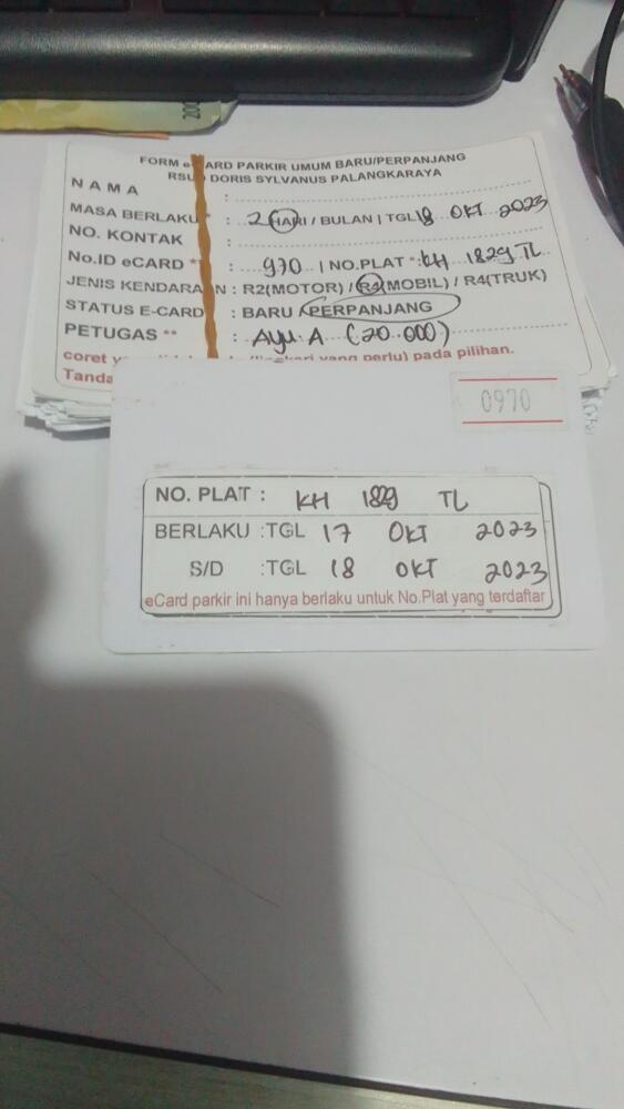 PERPANJANG KARTU ID:970