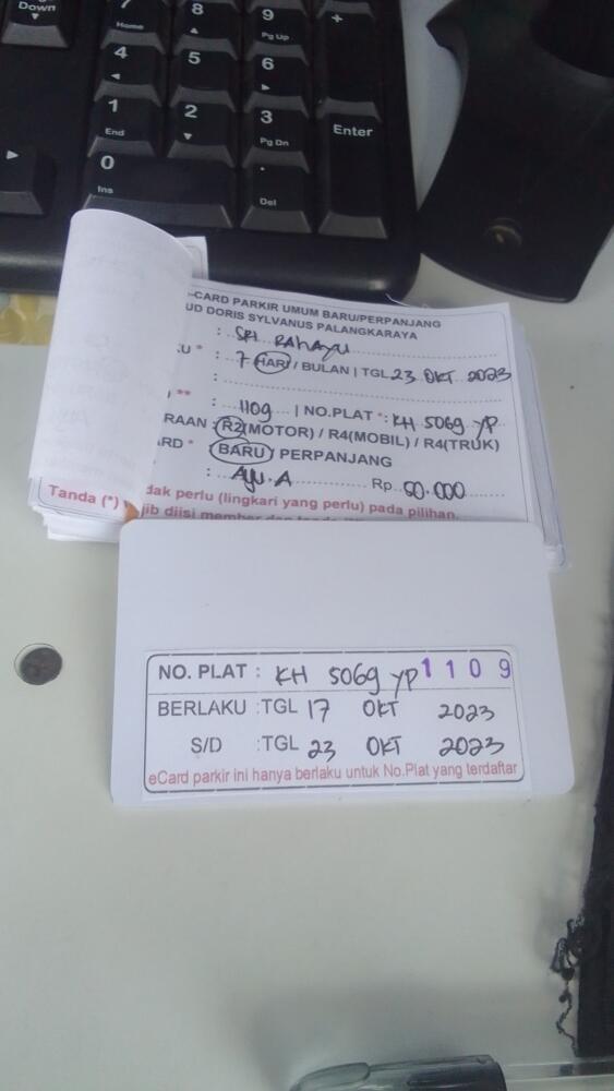 kARTU MEMBER BARU ID:1109