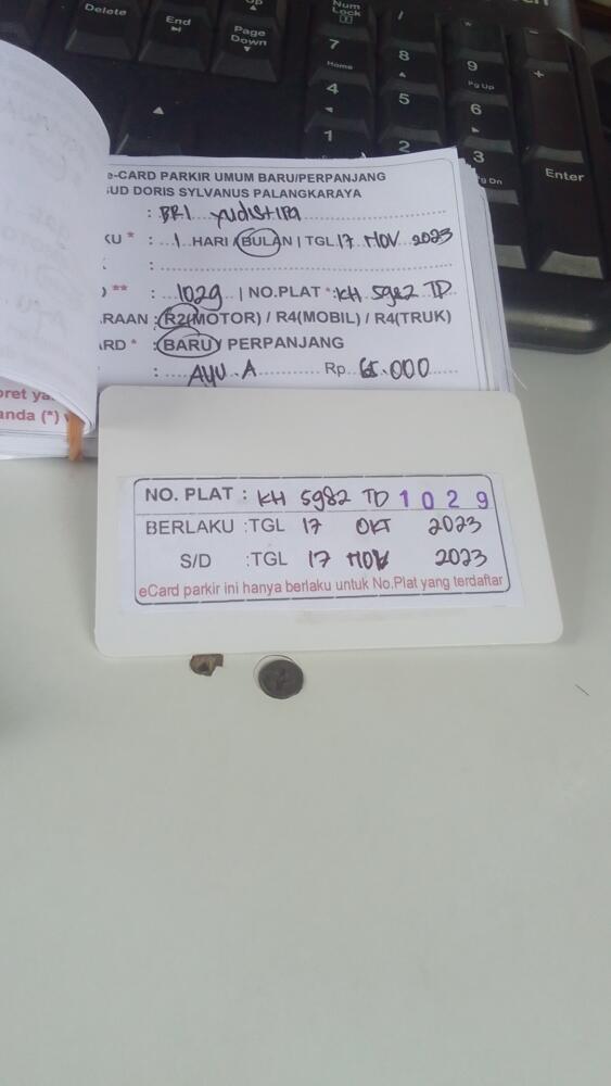 kARTU MEMBER BARU ID:1029