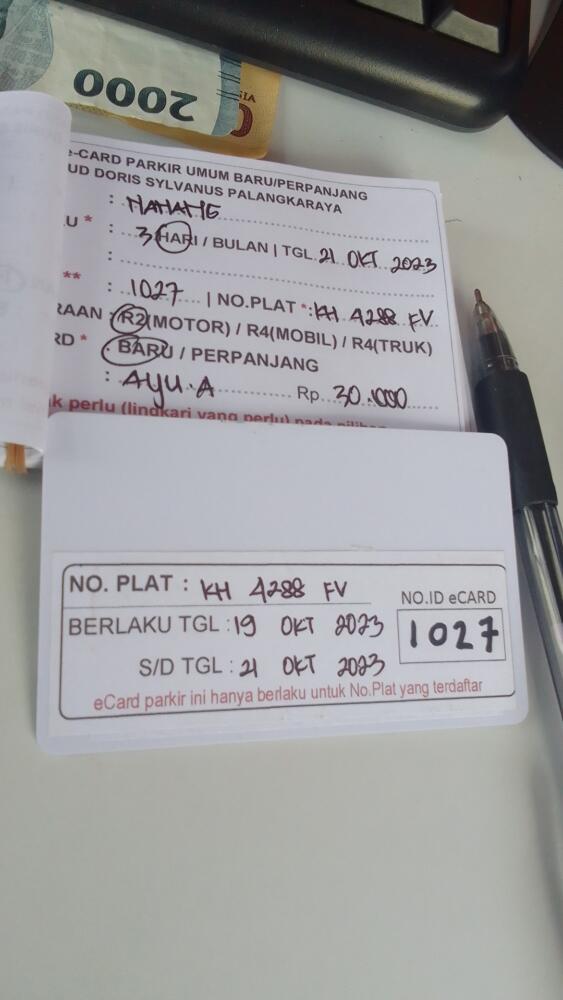 KARTU MEMBER BARU ID:1027