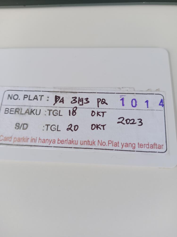 Kartu kembali