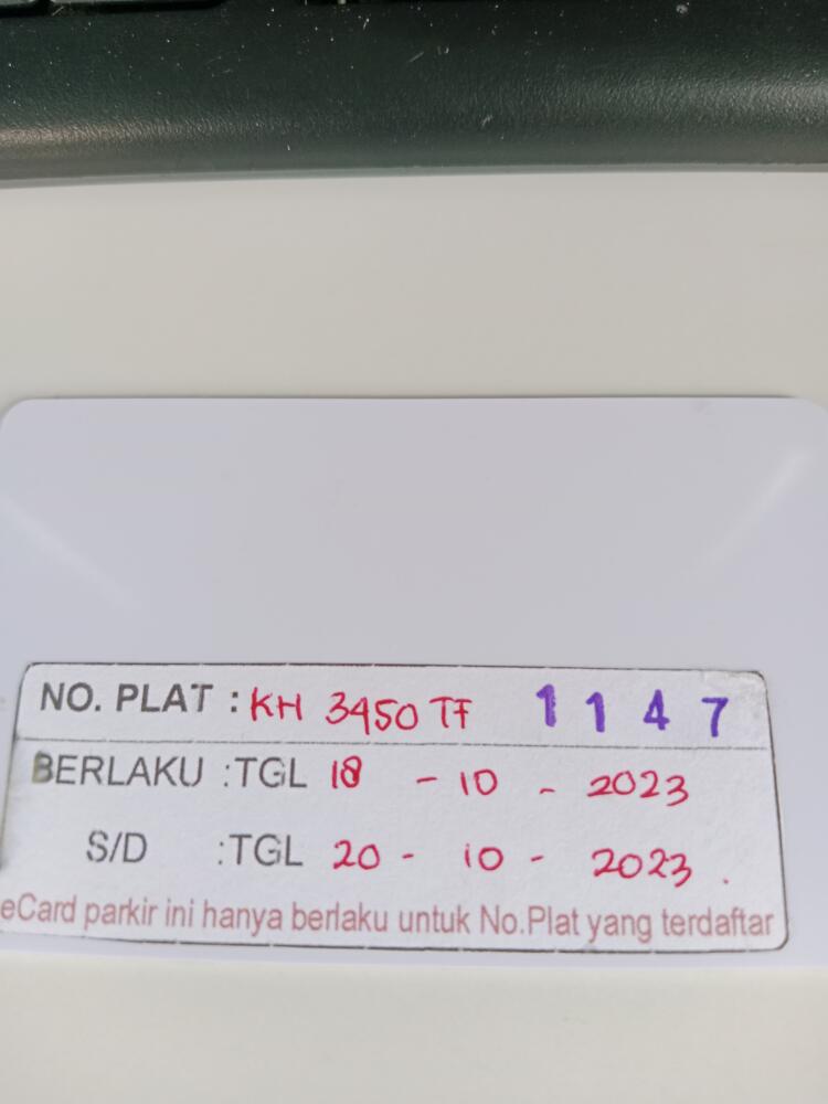 Kartu kembali