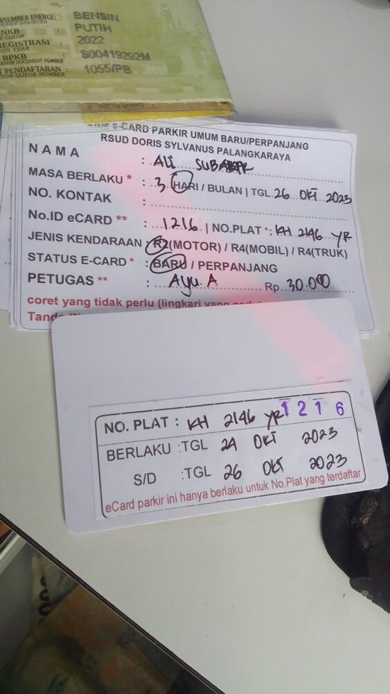 KARTU MEMBER BARU ID:1216