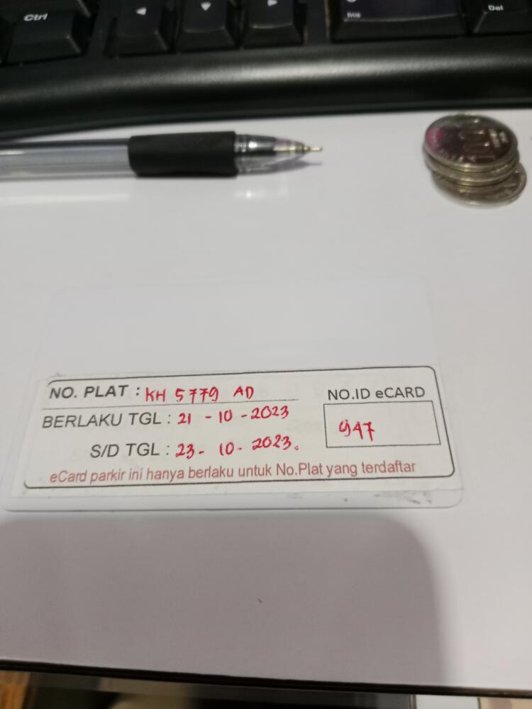Kartu kembali