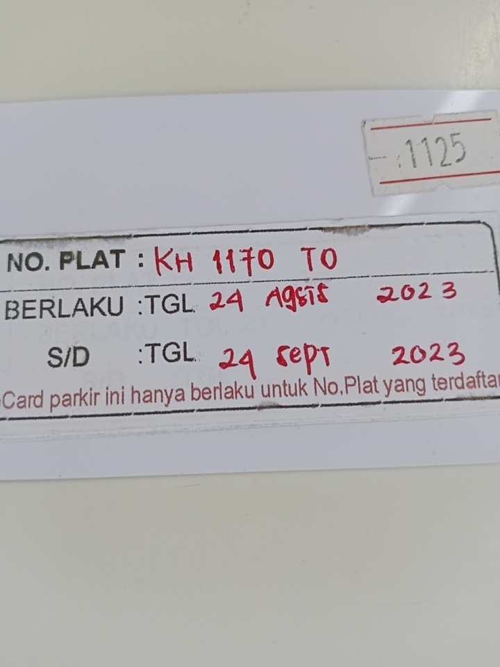 Kartu kembali