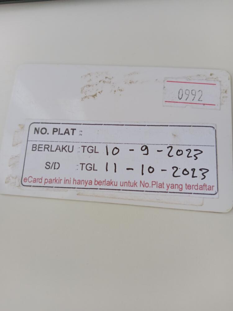 Kartu kembali