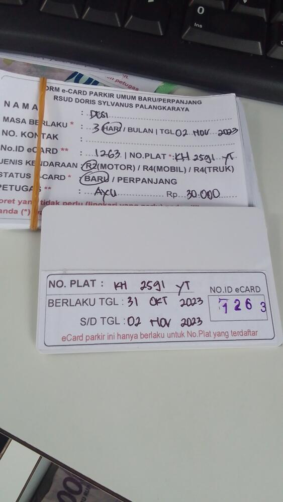 kARTU MEMBER BARU ID:1263