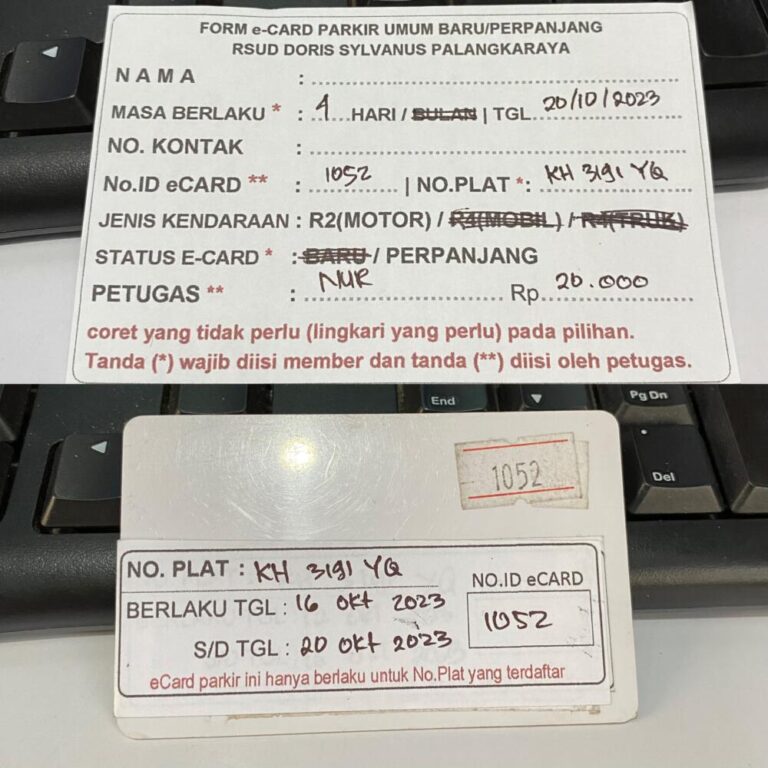 Member perpanjang R2 ID 1052