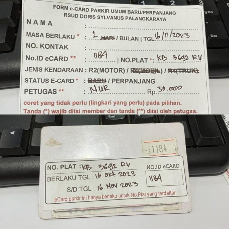 Member perpanjang R2 ID 1184