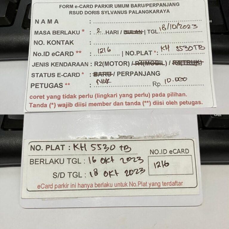 Member perpanjang R2 ID 1216