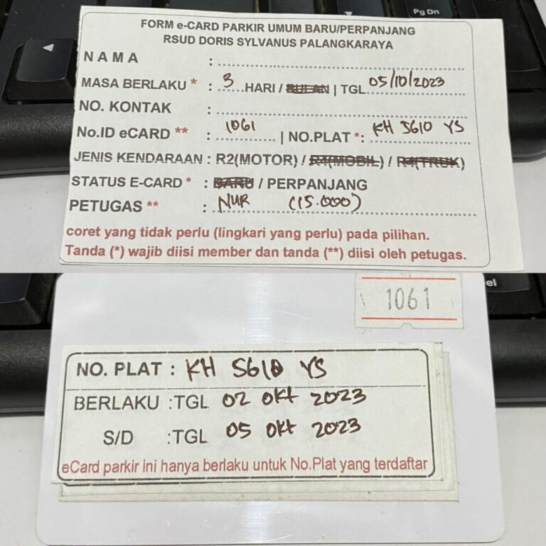 Member perpanjang R2 ID 1061