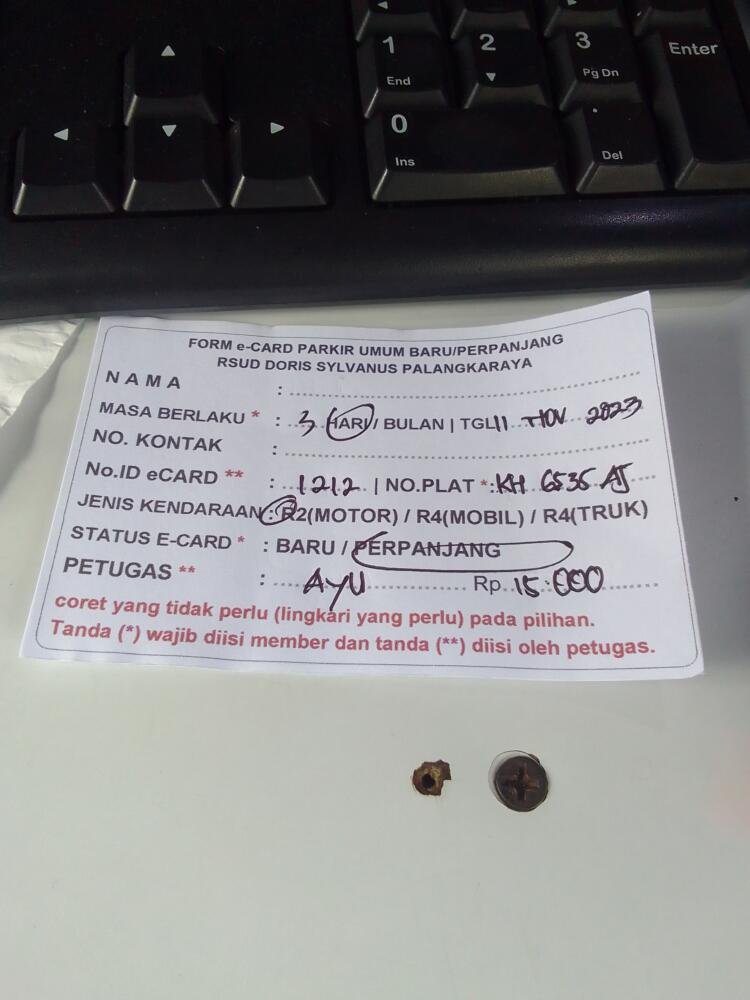 PERPANJANG KARTU ID:1212
