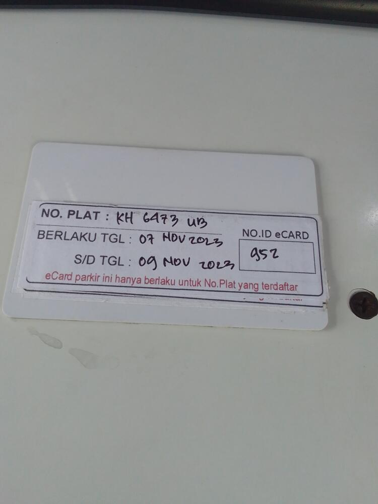 KARTU KEMBALI ID:952