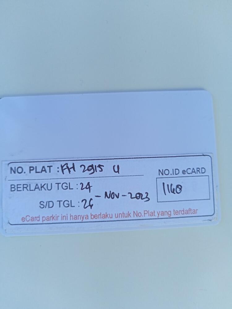 Kartu kembali