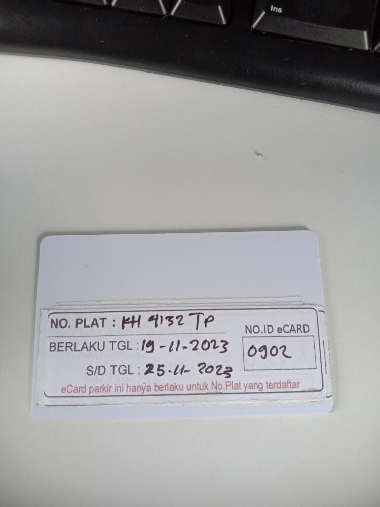 Kartu member kembali id 902