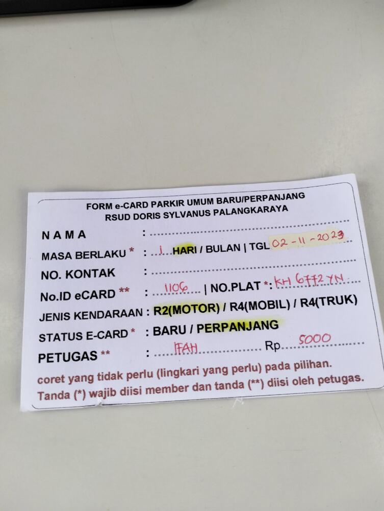 PERPANJANG MEMBER 1106