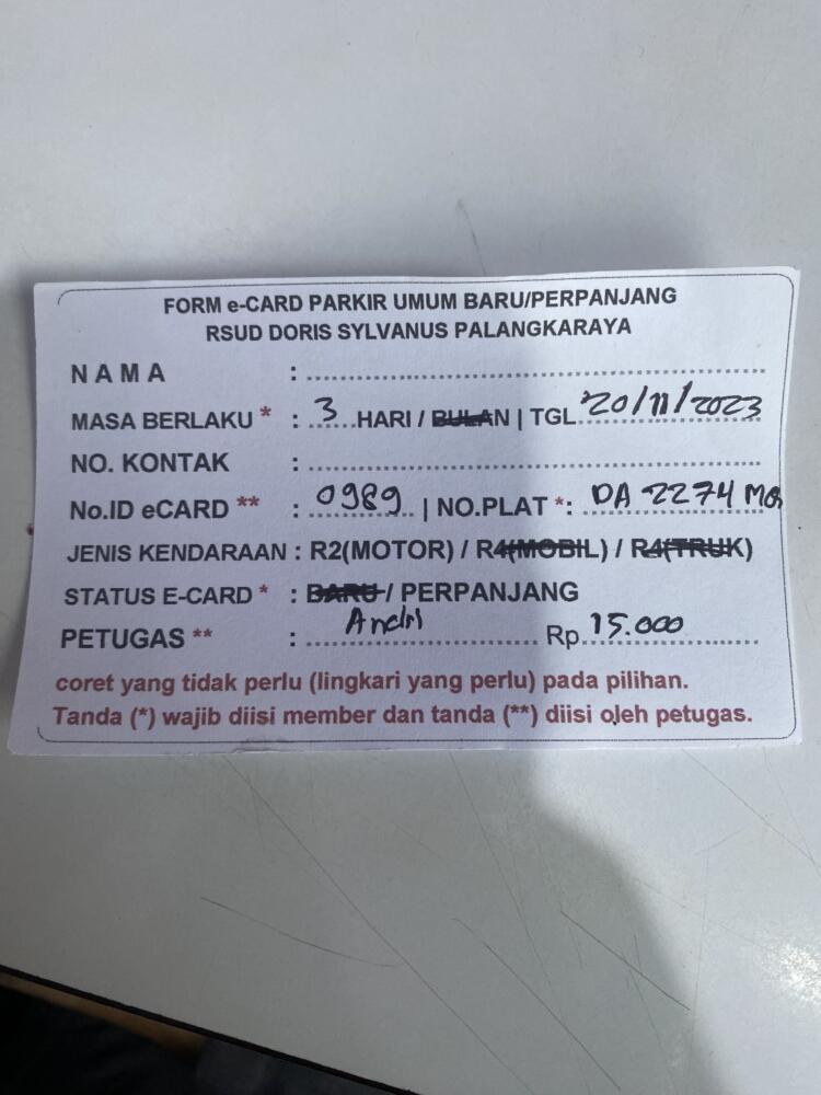 Member perpanjang