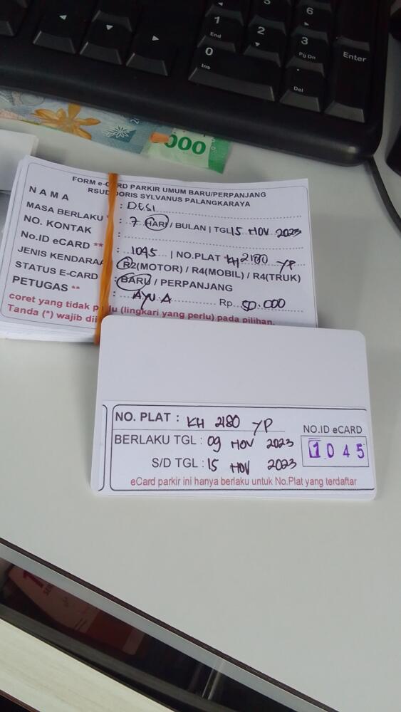 kARTU MEMBER BARU ID:1045