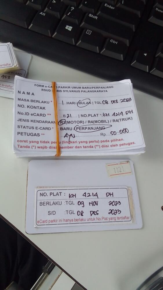 PERPANJANG KARTU ID:1121
