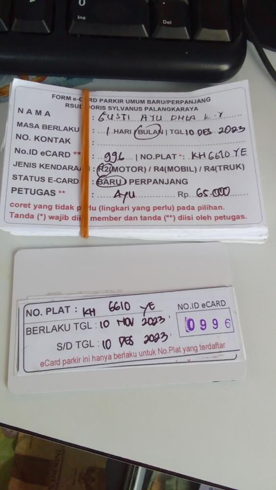 kARTU MEMBER BARU ID:996