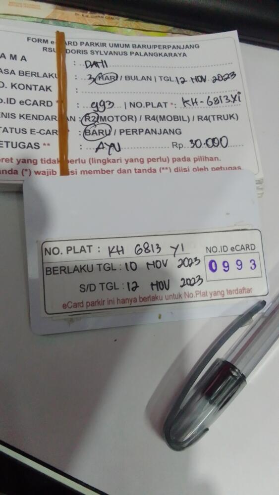 kARTU MEMBER BARU ID:993