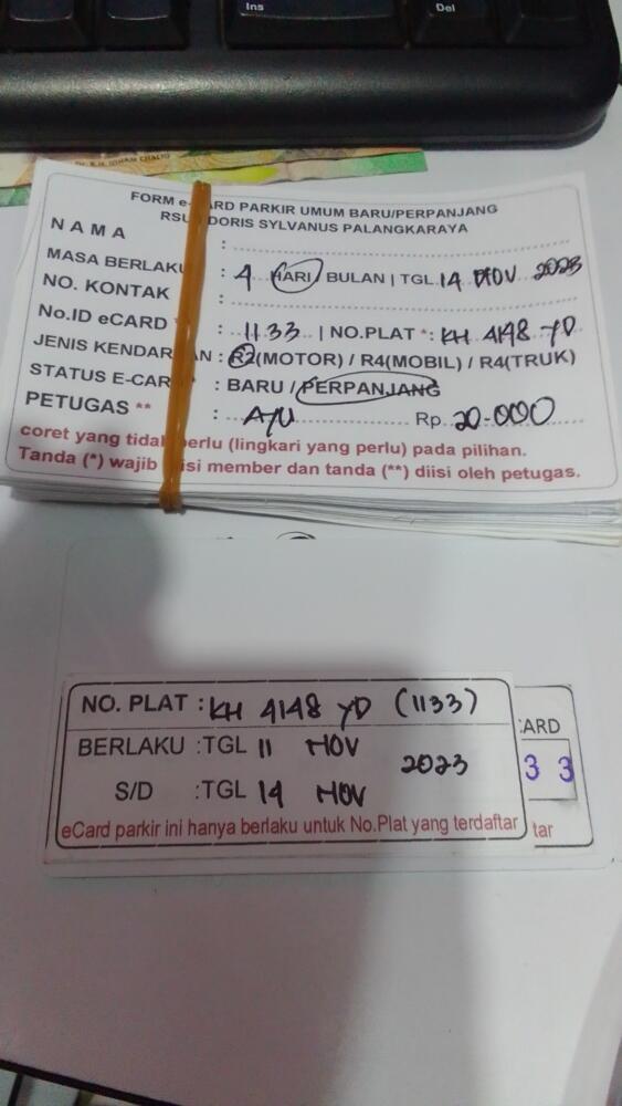 PERPANJANG KARTU ID:1133