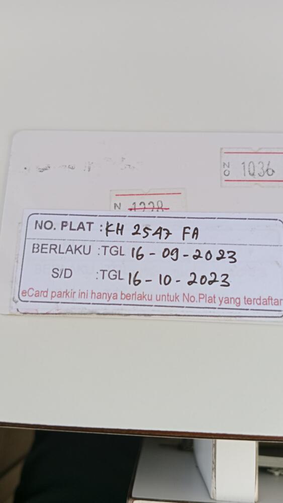 Kartu kembali