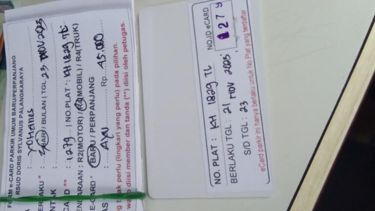 kARTU MEMBER BARU ID:1279