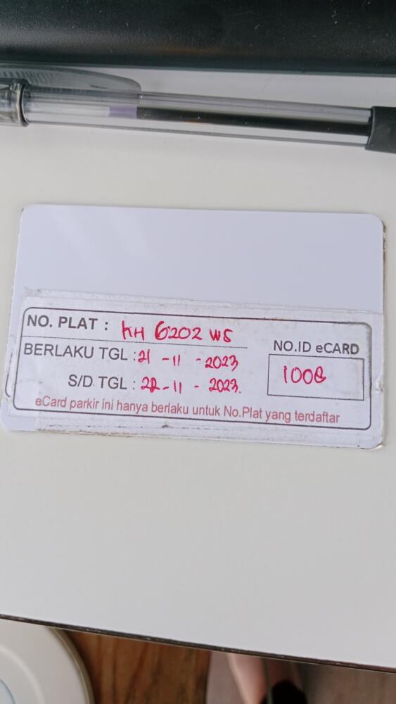 Kartu kembali
