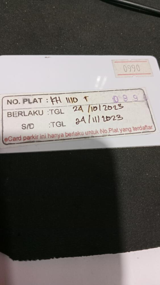 Kartu kembali