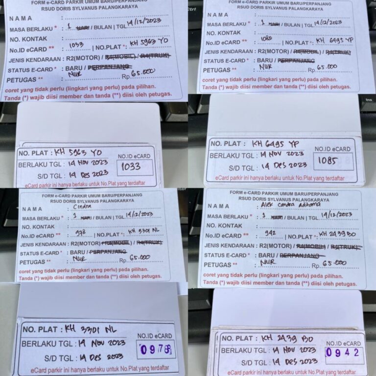 Member baru ID 1033, 1085, 978, 942