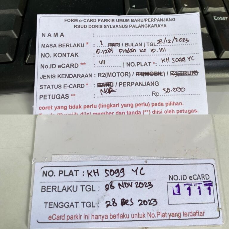 Member perpanjang ID 1111