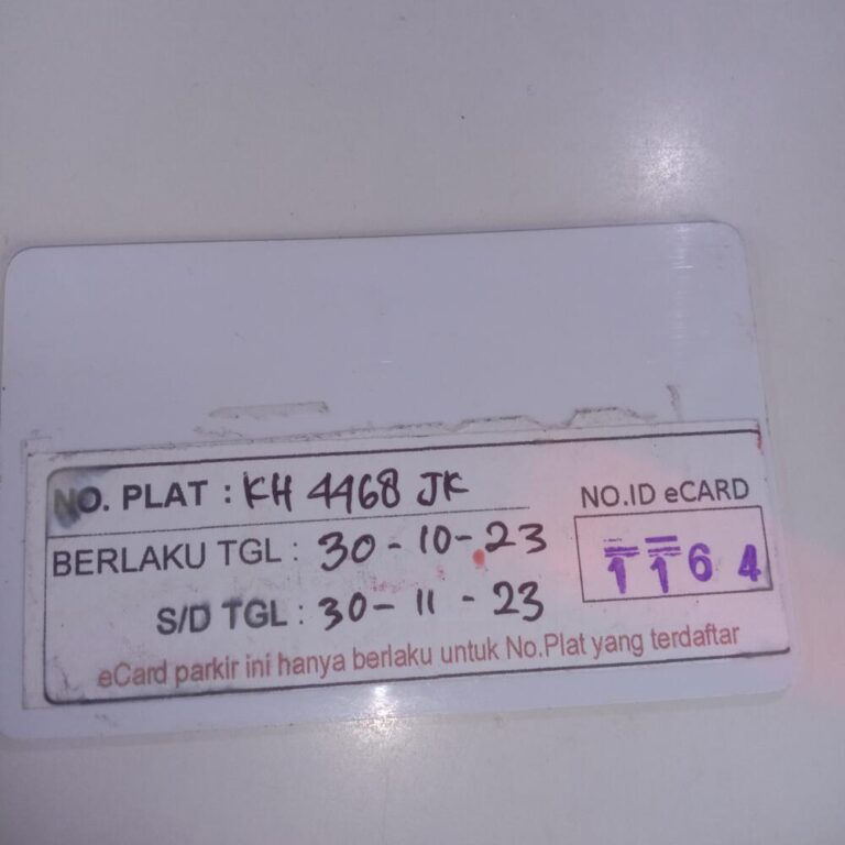 Kartu member kembali id 1164